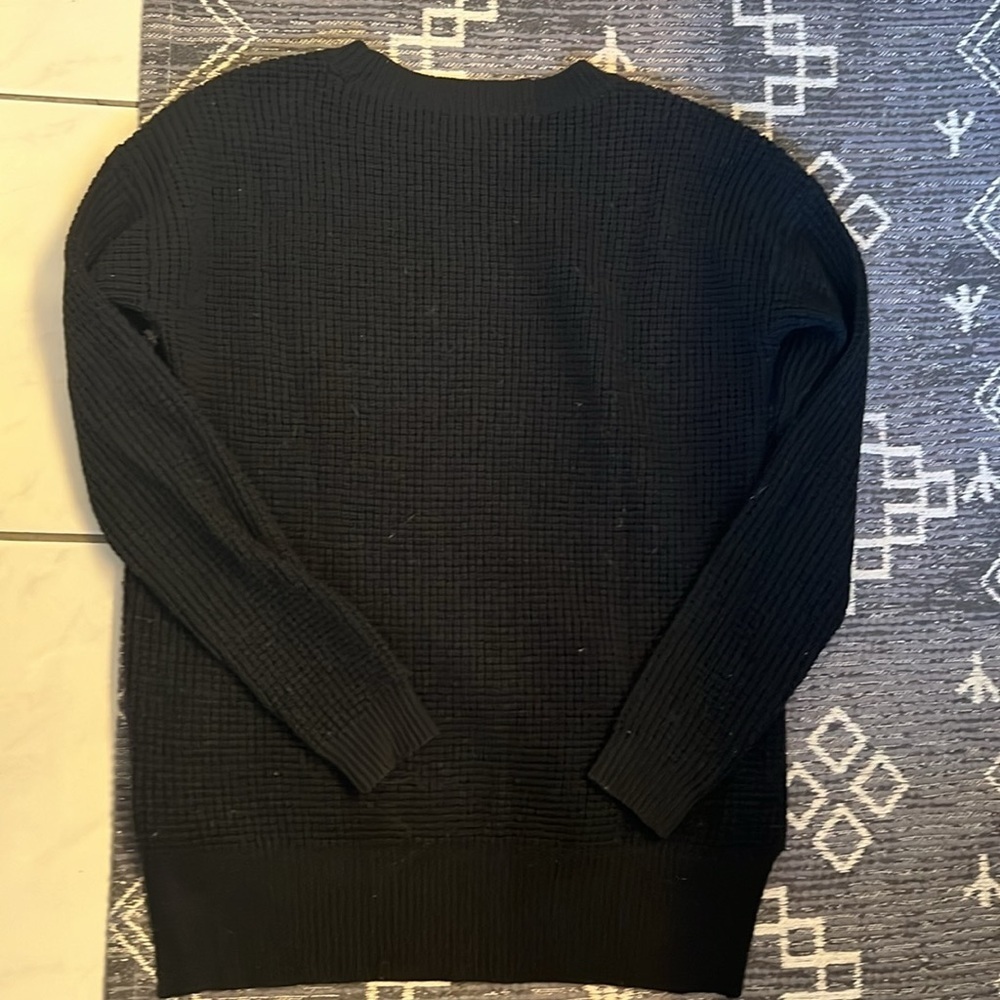 Aritzia Wilfred Isabelli Waffle Wool Sweater - Picture 6 of 7